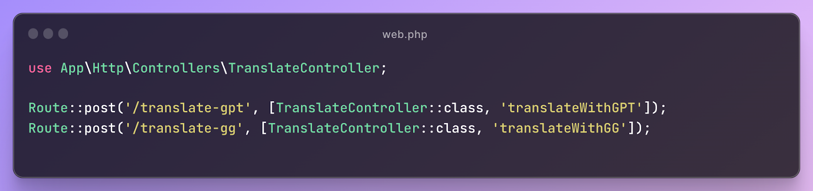 Chatgpt APIとGoogle APIをlaravelに統合する
