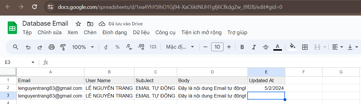 GoogleDriveとGoogleAppsScriptを使ってExcelファイルのデータから自動メール送信システムを作成する手順