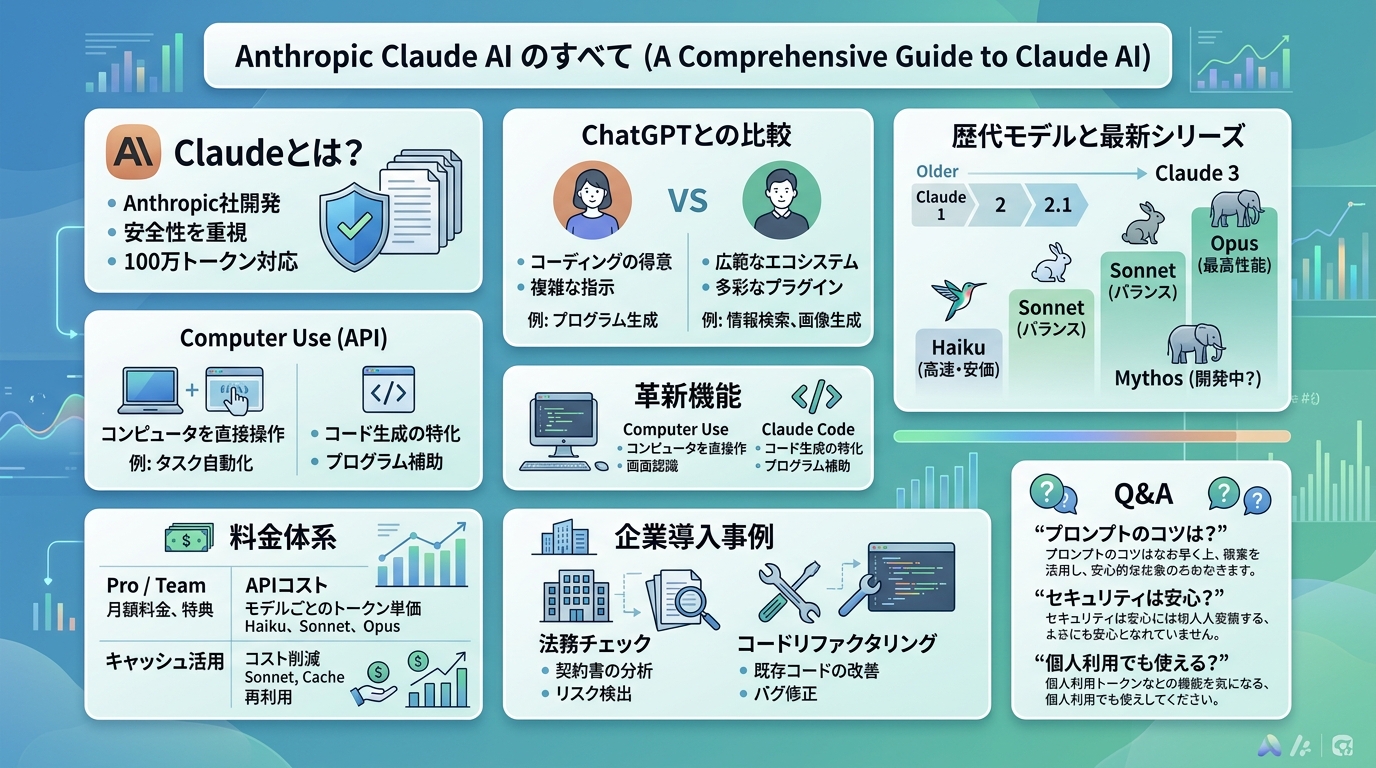 Claude（クロード）とは？2026年最新モデル・ChatGPTとの違い・料金を徹底解説