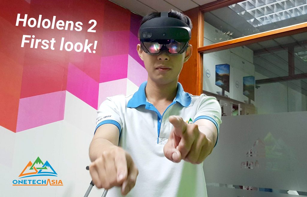MICROSOFT HOLOLENS 2 – 2019年半にリリーズ