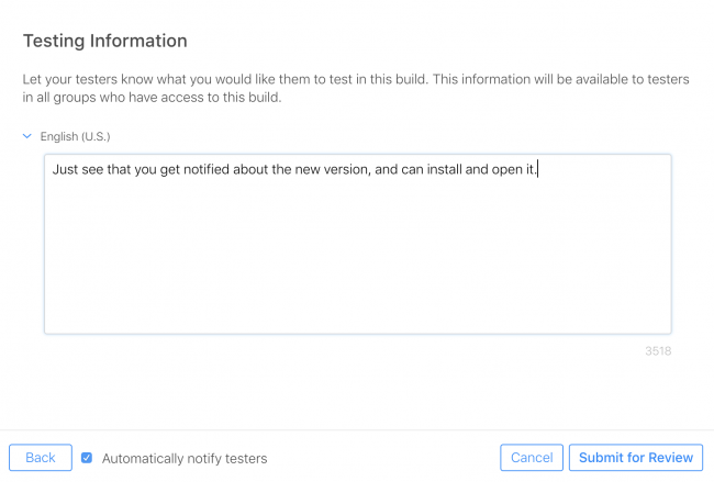 ‎TestFlightとは · 使い方について (Beta iOS)。· ‎外部テスターの追加